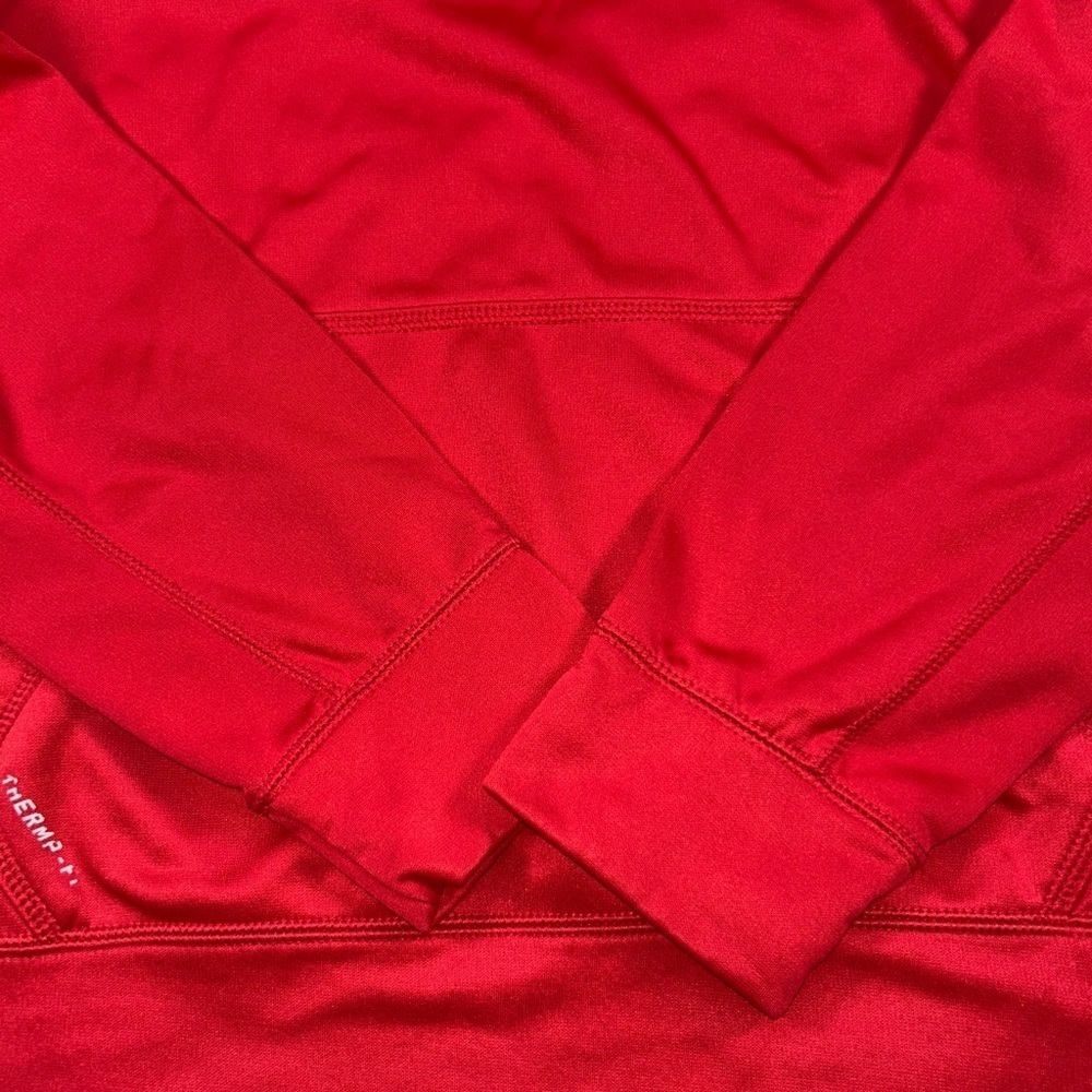 ✅ Nike Crimson Hoodie with Ebony Swoosh excellent condition women size M - Picture 12 of 12